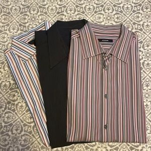 Men ( Qty 3) Dress Shirts Like New.